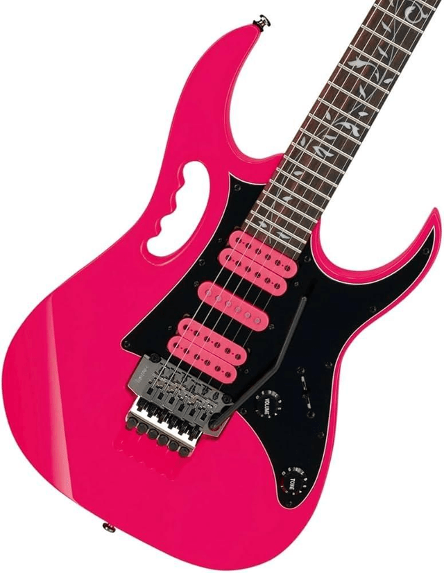 Guitarra 6 Cordas Steve Vai JEM JR SP Pino Ibanez Signature Séries JEMJRSP-PK