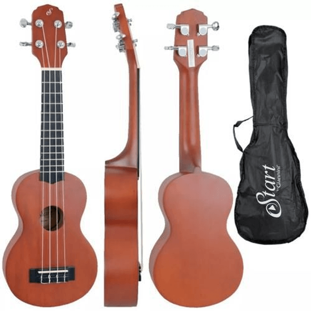 Ukulele Soprano Acústico C/Bag Giannini UKS21NS Cód 284