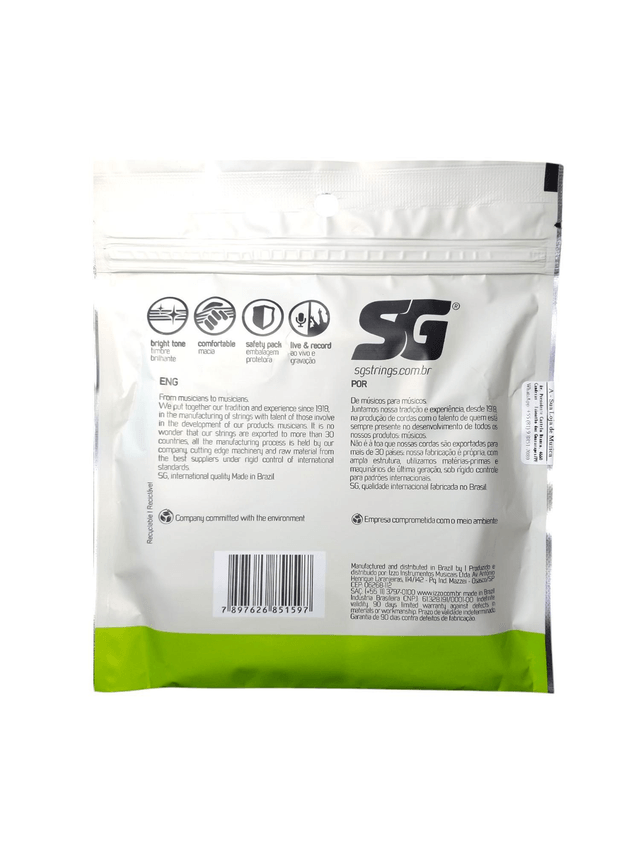 043 - Encordoamento Cordas Baixo 4C 0.45 SG Strings