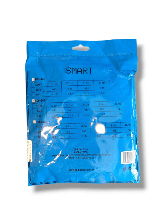 536 - Encordoamento Cordas de Baixo 5C 0.45 Nickel Smart
