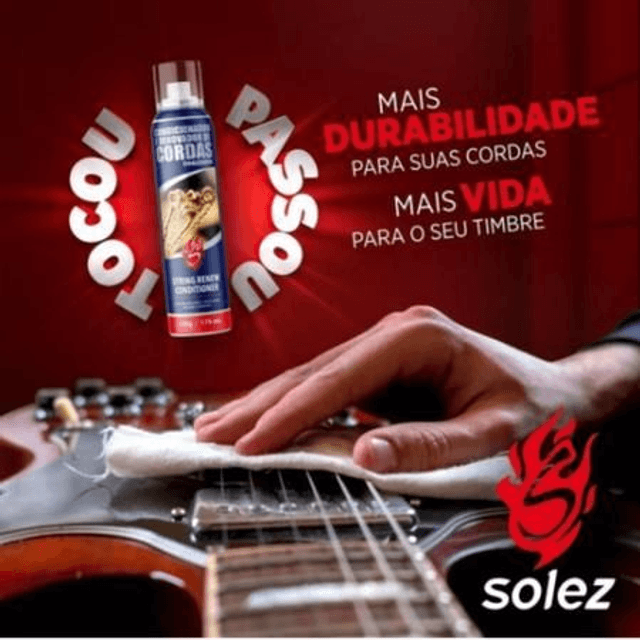 995 - Limpador Condicionador de Cordas Solez LCCS2 