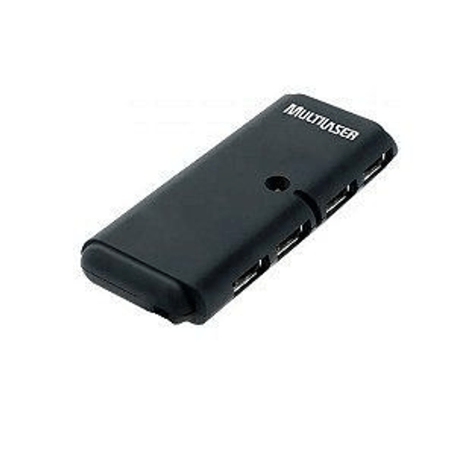 Hub USB Slim Alta Velocidade Multilaser Cód 891
