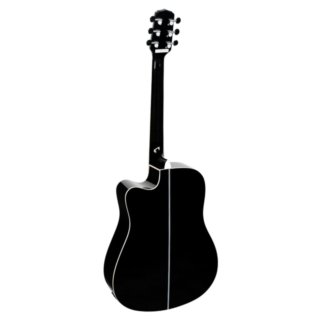 Violão Violão Folk Cutway Eletroacústico GF1D CEQ BK Giannini Cód 836