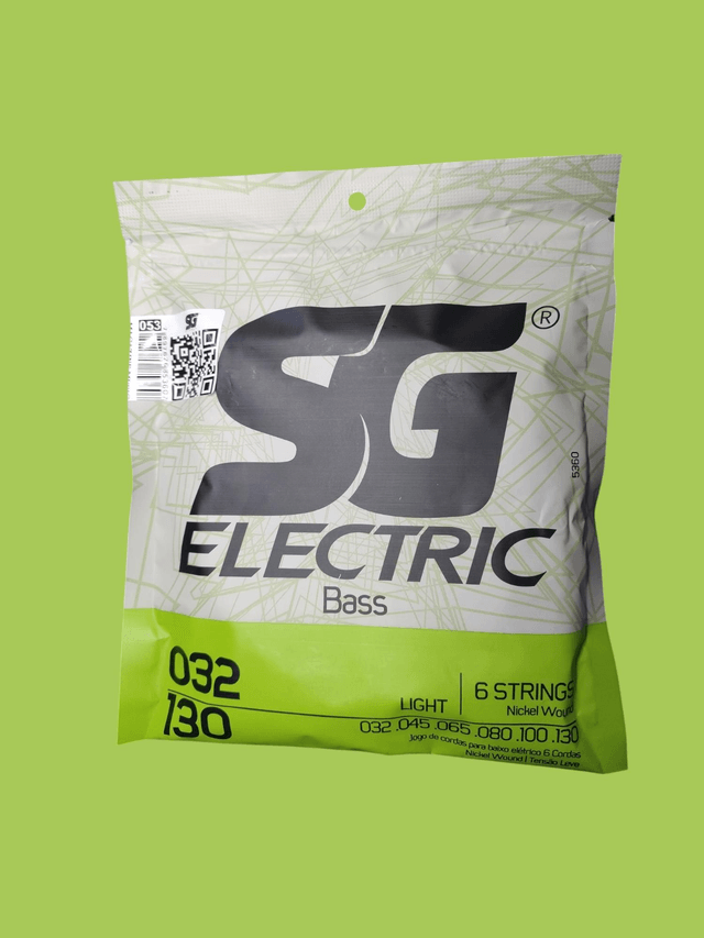 053 - Encordoamento Cordas Baixo 6C 0.32 SG Strings