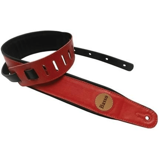 Correia Basso Straps CLA05 Vermelha Cód 611