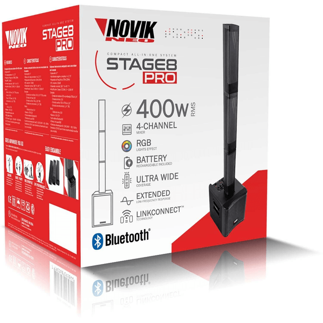 Sistema Portátil Novik Neo Mod. Stage 8 Pro Cód 542