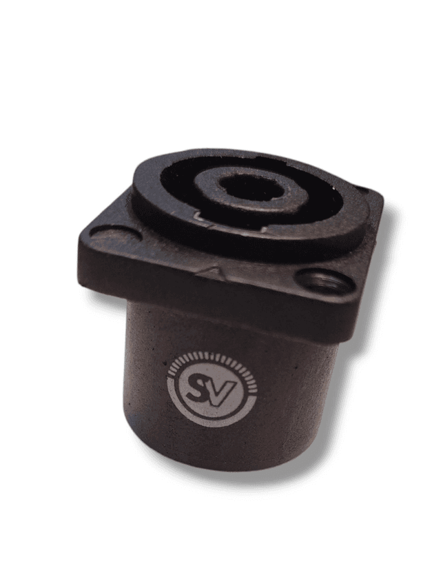 1061 - Conector Speakon Fêmea p/painel Soundvoice SP04-FM