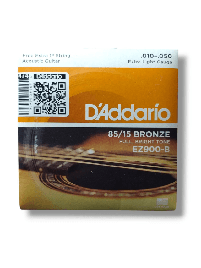 474 - Encordoamento Cordas Violão 0.10 Aço EZ900-B Daddario 