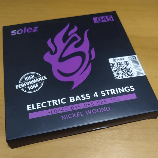 Encordoamento Baixo 4C 045 Solez Strings 