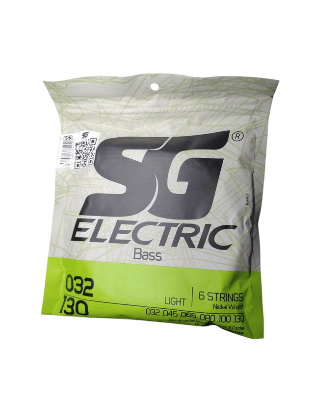 053 - Encordoamento Cordas Baixo 6C 0.32 SG Strings