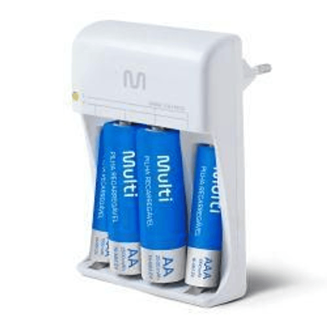 885 - Carregador de pilhas com 2 AA - 2AAA Bivolt CB045 Multilaser