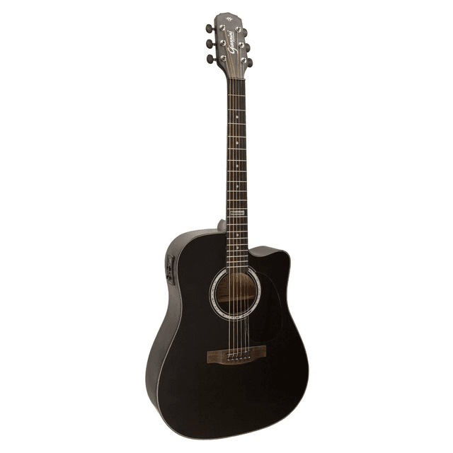Violão Folk Cutway Eletroacústico Giannini GF-1D CEQ SBK Cód 770