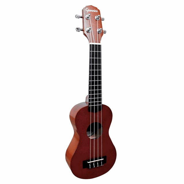719 - Ukulele Soprano Eletro Acústico C/Bag Giannini UKS21EL Natural Satin