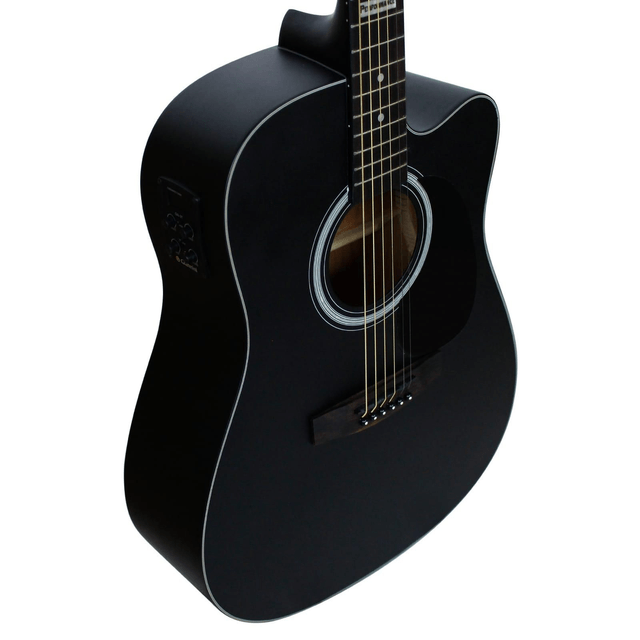 Violão Folk Cutway Eletroacústico GF1D CEQ SBK Giannini Cód 770
