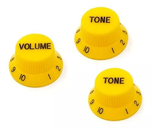 Knob p/ Stratocaster 2Vol 1Tone PSV-V Spirit Cód 860